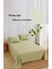 Washed Cotton Soft Bed Sheet - Skin-Friendly, Minimalist Design, Extra Large for Double Bed, All-Seasons, Perfect for Dorms
