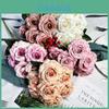 Elegant Faux Rose Wedding Props Decoration For Party And Home Decor