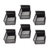 6PCS Magnetic Tea Bag   Metal Tea Storage Box Holder for Fridge Kitchen Countertop Cabinet Pantry