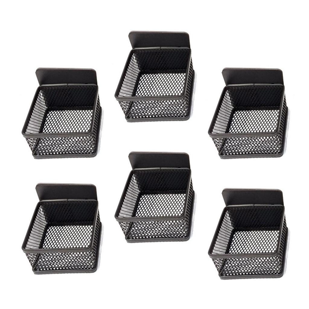 6PCS Magnetic Tea Bag Metal Tea Storage Box Holder for Fridge Kitchen Countertop Cabinet Pantry