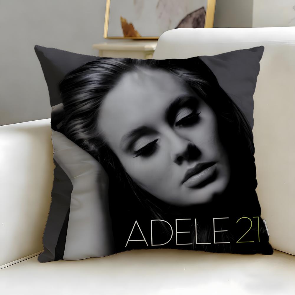 Klassisk sångerska Adele Kuddfodral Mjukt & Lätt att Tvätta Örngott – Mångsidigt för Soffa, Säng, Resa och Kontor