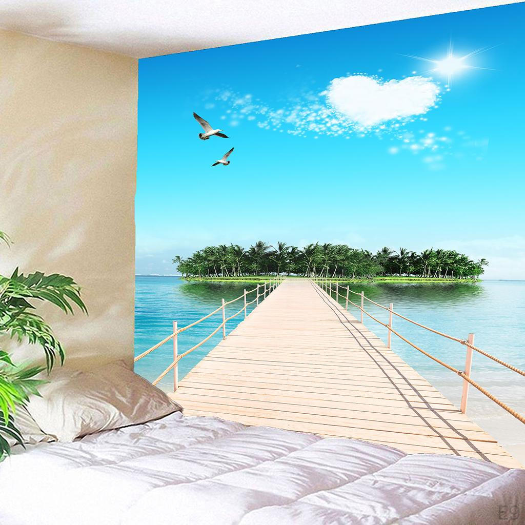 Tapestry Beautiful Pictures Art Mural Hanging Decoration Seascape