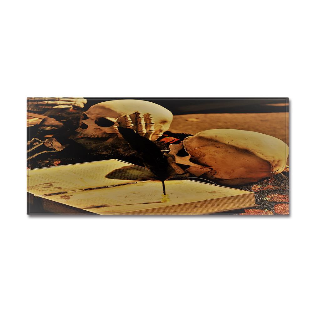 Creative Skeleton Door Mat Kitchen Long Bedroom Floor Mat Living Room Carpet Bathroom Non-Slip Mat