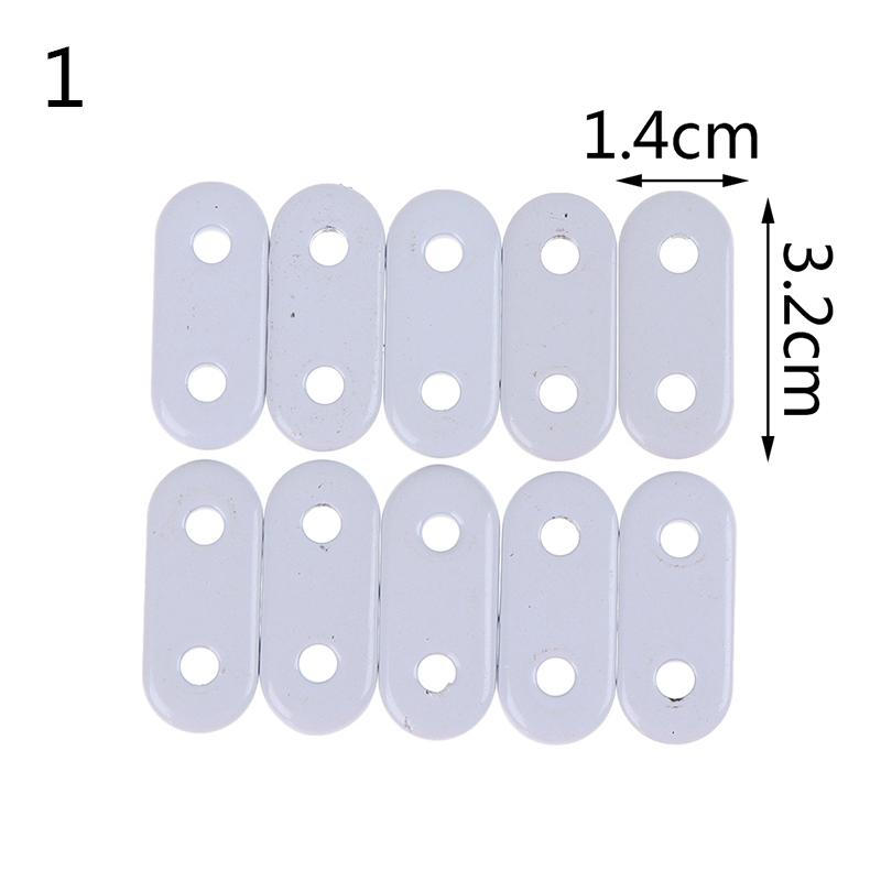 

10 шт. Свинцевий блок для завіс з білим покриттям, що надає нижню вагу для домашньої штори A1