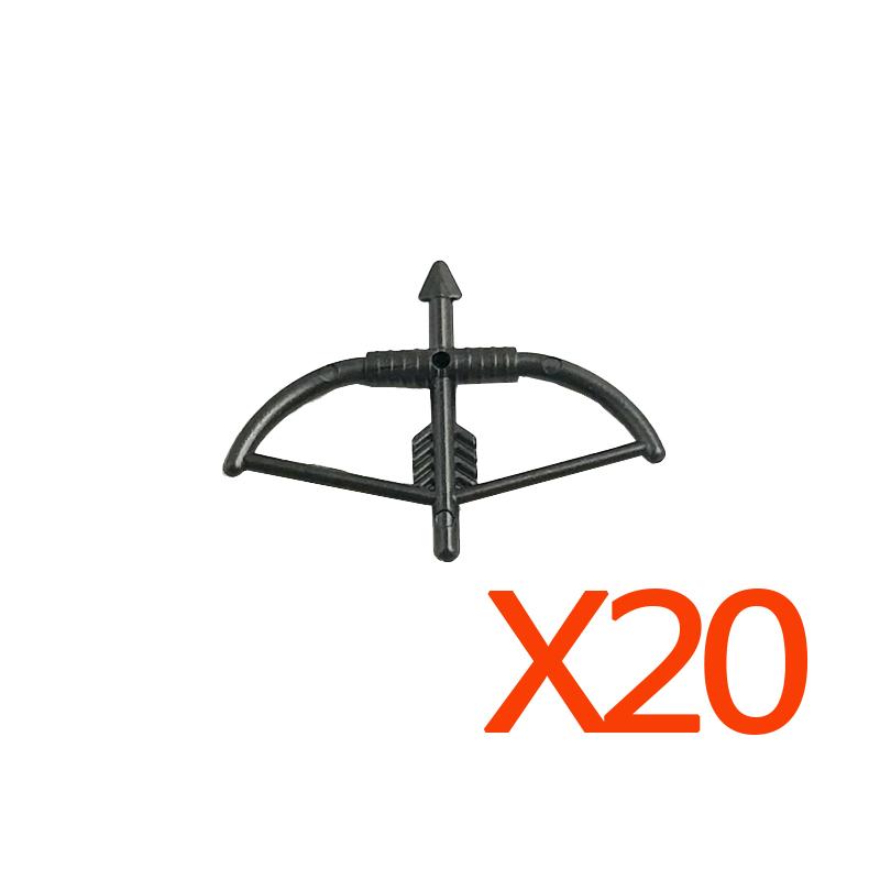 Mittelalterliche Bausteine Waffen Figur Soldat Zubehör Bogen Speer Armbrust Axt Helm Schulterrüstung Baustein Geschenk Spielzeug DIY X011