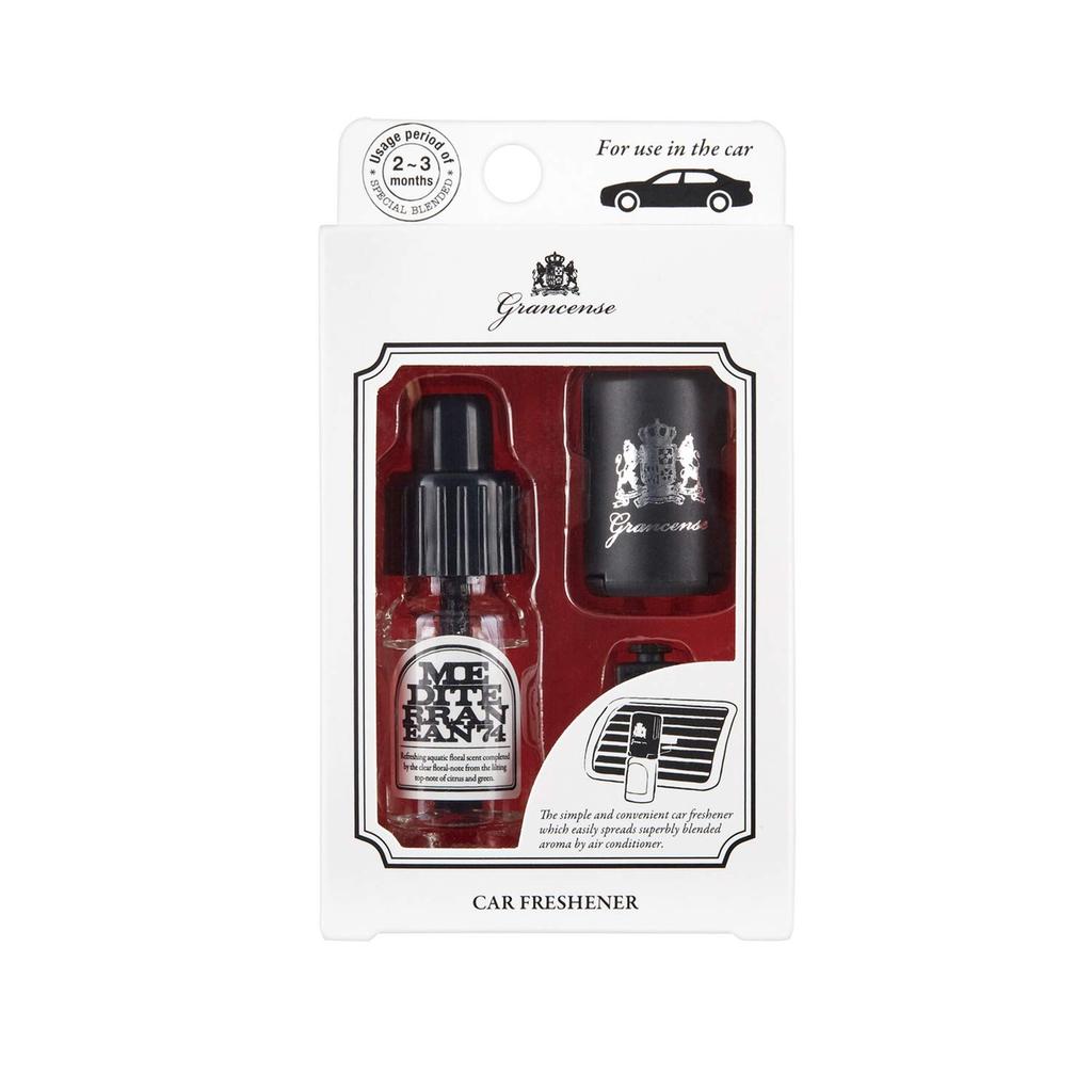 GranSense Car Freshener 10mL Mediterranean Scent (Car Diffuser Japan) Cool
