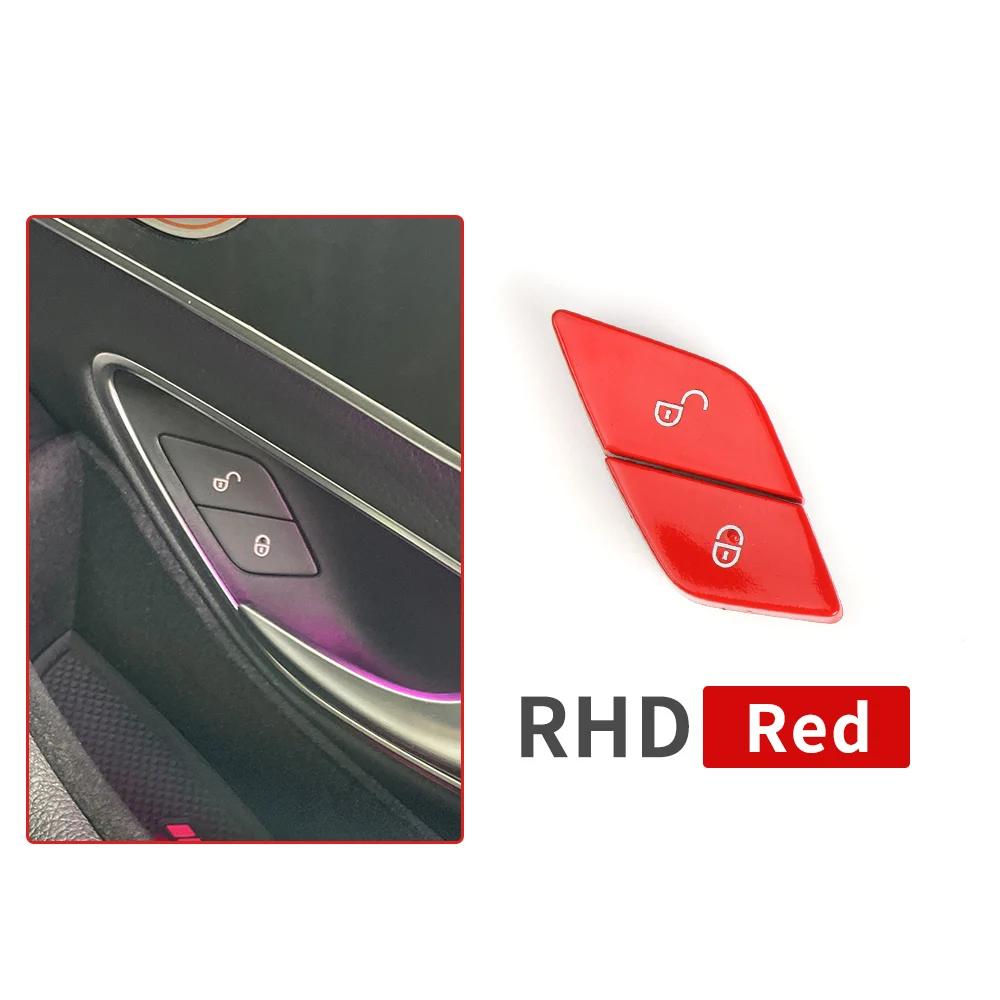 Car Door Lock Release Unlock Switch Button Cover For Mercedes Benz C EQC GLC V Class W205 N293 W253 W447 2059055251 2059055151