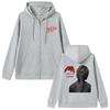 Rapper Jokair C'est La Guerre Album Merch Zipper Hoodie Men Women Vintage Oversized Zip Up Jacket