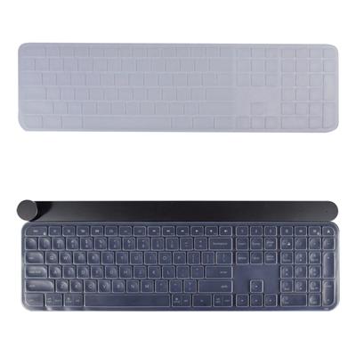 Copritasti in Silicone Trasparente Antipolvere Impermeabile Protezioni per Pelle per Accessori Tastiera Wireless Logitech Craft Mx Keys