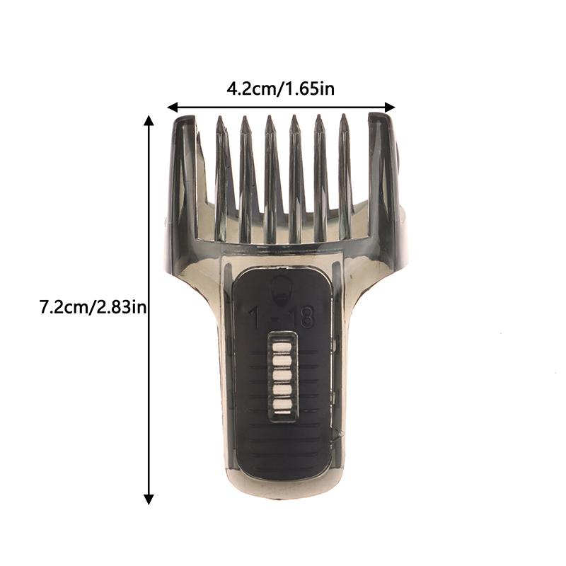 1-18Mm Razor Hair Clipper Comb For Ph Qg3330 3386 3394 3371 3396 3398 Length Fixer Shaver Parts