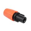 50Pcs Adjustable Garden Irrigation System Watering Sprayer Misting Nozzles Sprinkler Heads With Barbed Tee Connectors