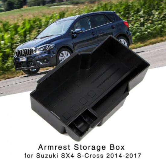Armrest Storage Box for Suzuki SX4 S-Cross 14-20 / Vitara 16-20 Organizer Tray