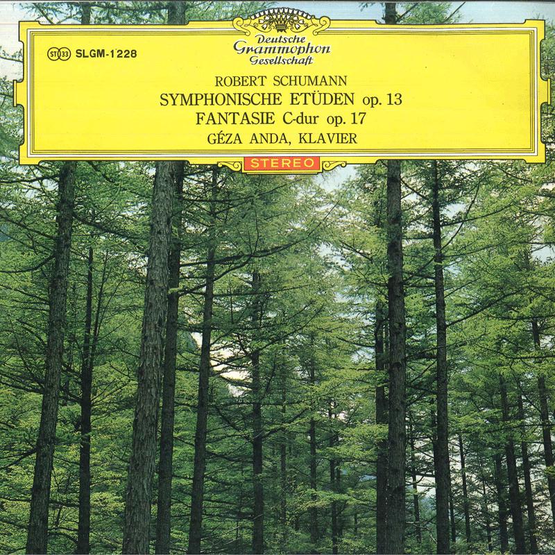 

LP Record GEZA ANDA - Schumann Symphonische Etuden, Op13 SLGM1228 DEUTSCHE GRAMMO Japan Classical Used