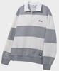 JEEP Retro Mountain 1941 Striped Collar Sweatshirt (Jr5Tsu825Mg)