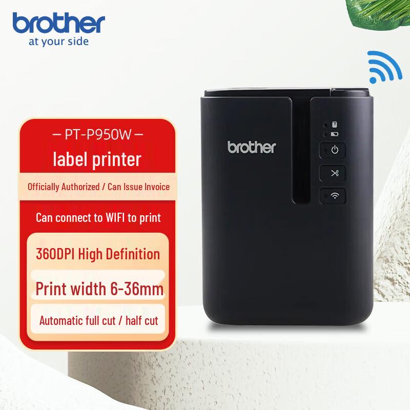 Brother PT-P950NW Wireless Label Printer