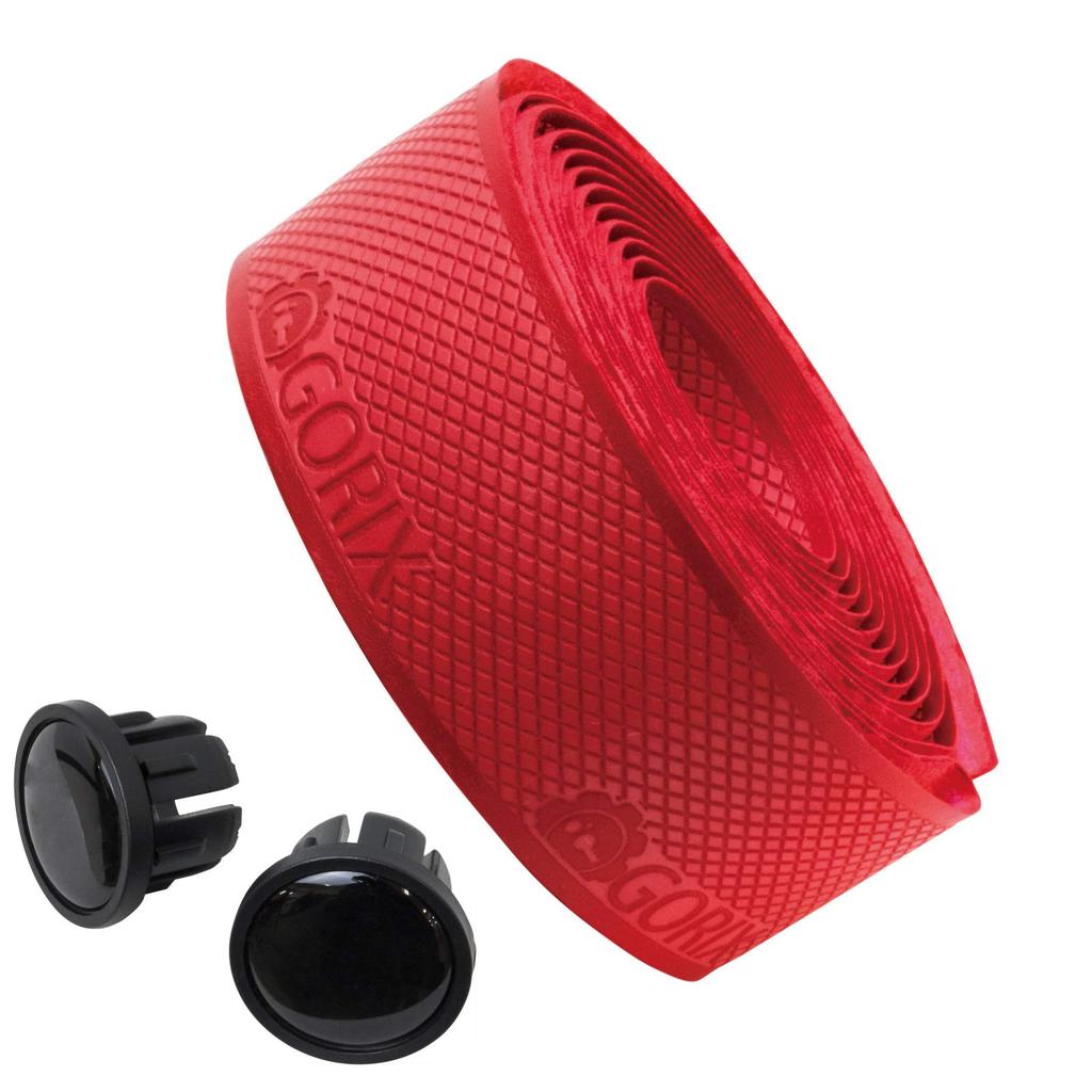 GORIX Road Bike Bar Tape Customized Red [Grip Anti-Slip Tape] GX-S100-A2