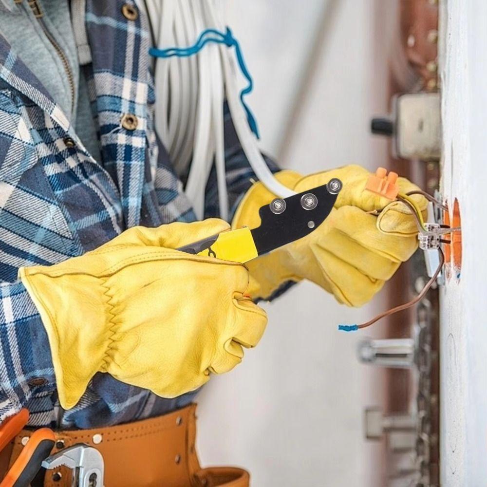 Smooth Roller Mechanism Electrical Cable Tool Cable Wire Straightener  Construction Tool