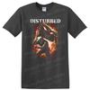 Disturbed Warrior Graphic T Shirt Retro Rock Heavy Metal Album Art Tee