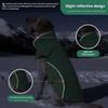 Large Dogs Winter Hoodie Thickened Waterproof Windproof Solid Casual XXL Cotton Eco-friendly Christmas Clothes Winter Jacket