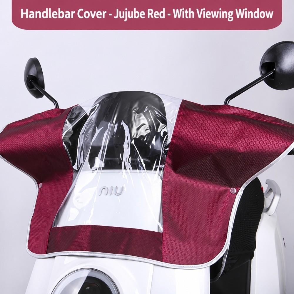 Waterproof Motorcycle Head Cover Clear Window Electric Motorcycle Cover  Daily Commuting