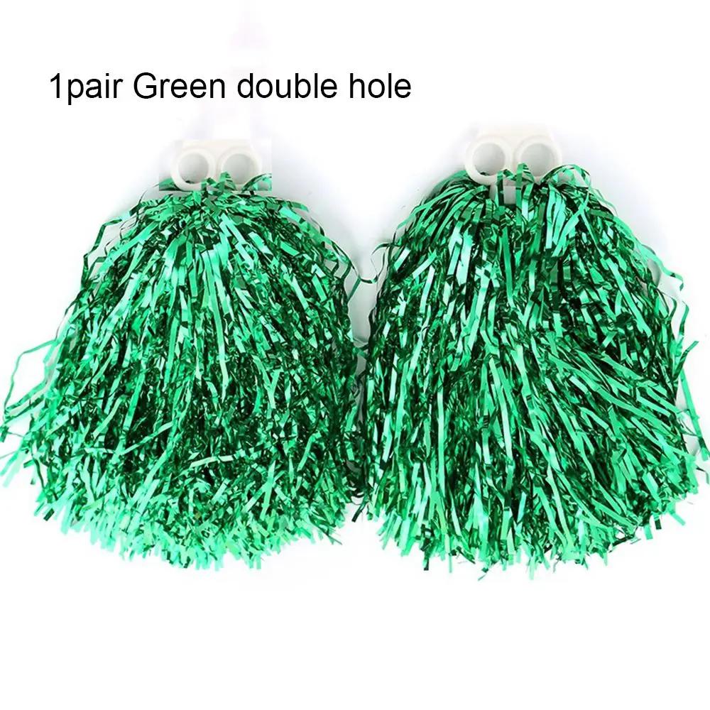 Concert Fancy Double hole handle Dance Party Decorator Club Sport Supplies Cheerleading Cheering Ball Cheerleader pompoms