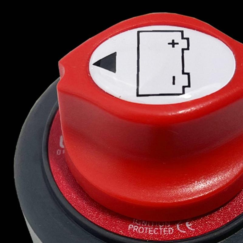 Heavy Duty Battery Disconnect Switches Waterproof Design Suitable For Motorhome Car Boat Campers Electrical Modification