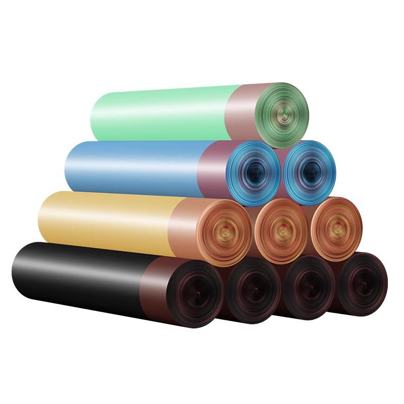 Large Drawstring Kitchen Trash Bags, Automatic Closure, Thick Disposable Cleaning Bags 