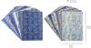 Washi Kawasumi Chiyogami Yuzen Washi B4 Size 30 Sheets Blue Color Patterns/30