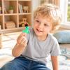 3D Printed Articulated Sitting Action Figure - Poseable Dinosaur Toy for Kids Creative Play