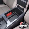 For Kia EV5 Car Tuning Special Center Storage Box Console Armrest Organizer Water Cup Double Layer Storage Box Accessories