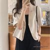 Women's Street-Style Loose Short-Sleeve Blazer, Korean Summer 2026 Edition