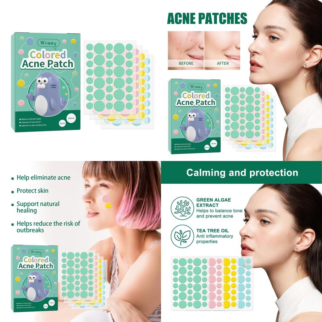 Wiieey Circle Acne Patch Set For Effective Pore Cleansing And Moisturizing Skin Care