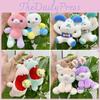 Elegant Animal Plush Keychains With Short Fur Perfect For Kids And Gifts Teens