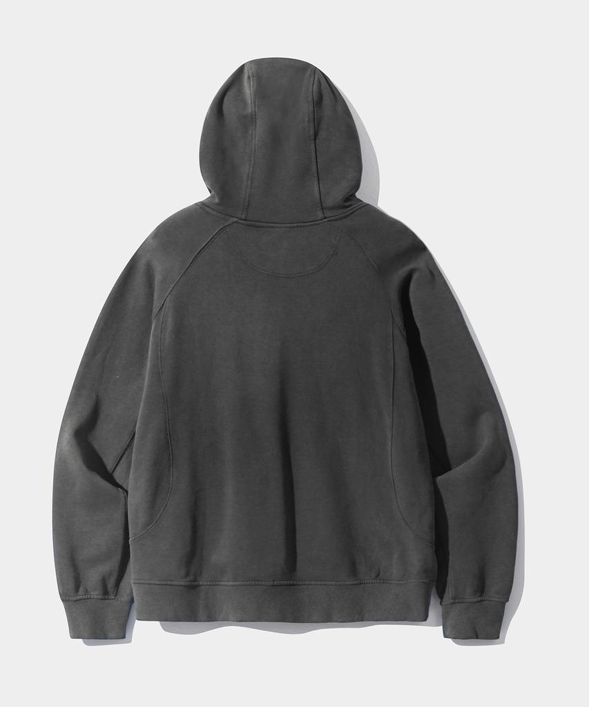 Vlad Pigment Slash Hoodie_Charcoal