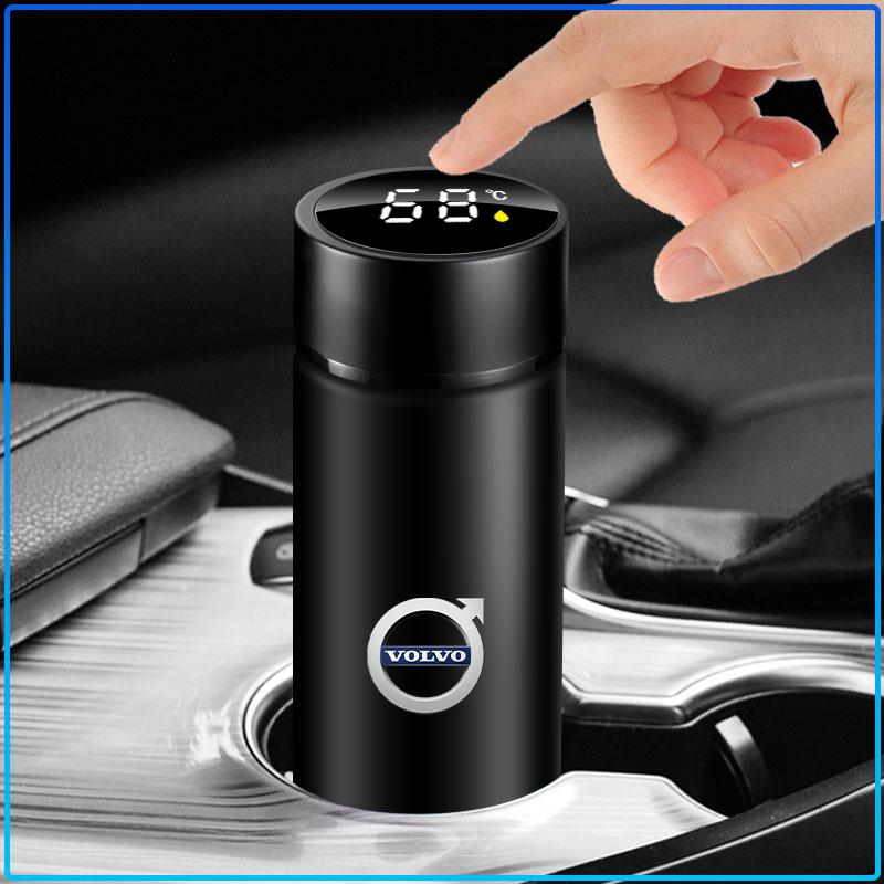 Bouteille Thermos Intelligente pour Voiture Avec Affichage de Température Tasse à Café Pour Volvo XC60 XC90 S60 S80 S40 V40 V60 V70 V50 XC70