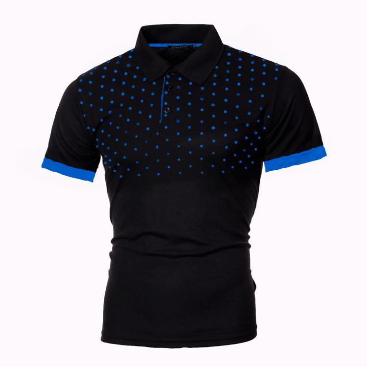 Summer T-shirt Paul Men's Short Sleeve Top Popular Fashion Popular Short Sleeve Print Slim European and American Short Sleeve
