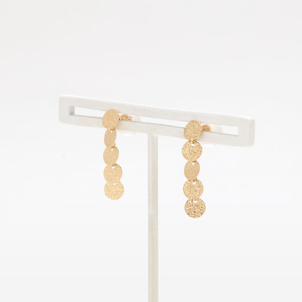 ESTELLE [Official] Women's Earrings, 10K Yellow Gold, 0202-3295-0019-0000