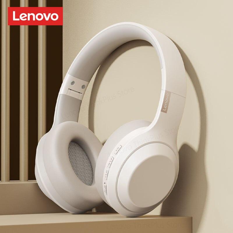 Lenovo TH10 Stereo Headphone Bluetooth Earphones Music Headset with Mic