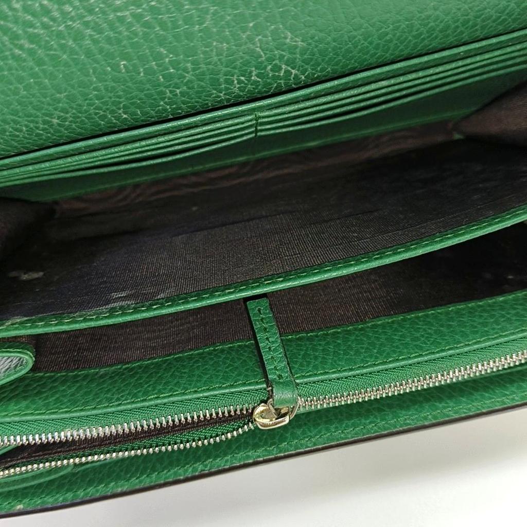 [Gebraucht] Dionysus Doppel-Tigerkopf-Schnalle Kette Schulter Leder Geldbörse Crossbody Tasche - Sehr Gut #B9WOAV