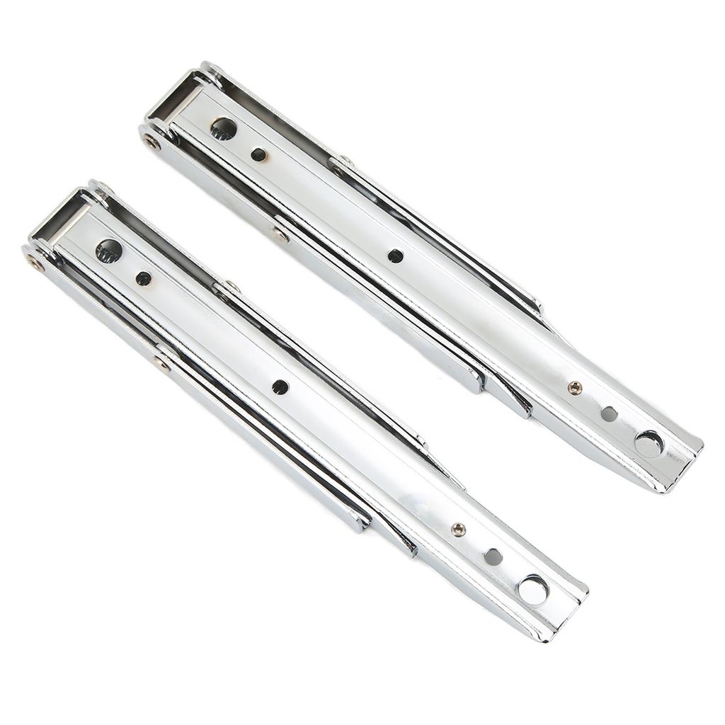 8in Folding Shelf Bracket Wall Mount 45KG Maximum Load Cold Rolled Steel Collapsible Shelf Support f