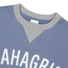 Maha Grid Laundry Sweatshirt Blue(Mg2Dsmm444A)