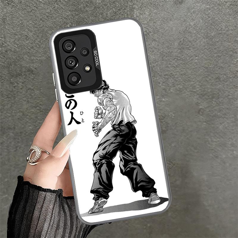 Baki the Grappler Anime Soft Phone Case for Samsung A17 A16 A15 A14 A13 A57 A56 A55 A54 A53 A37 A36 A35 A34 A33 A26 A25 A24 A23