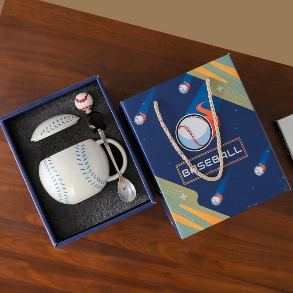 Creative Tea Cup 420ml Ceramic Mug Water Cup Baseball Cup Gift for Baseball Lover