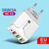 PD33W QC3.0 GaN Multi-Port Fast Charger - 9V/12V European Standard