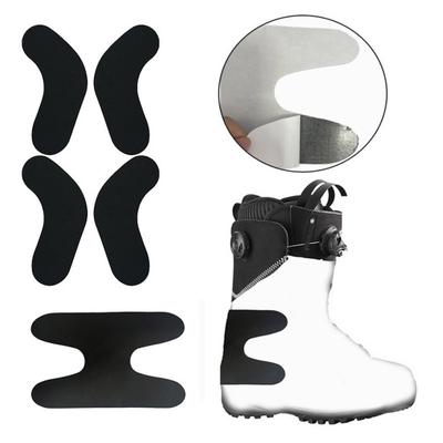 6/12 Stück Anpasspads für Ski- und Snowboardschuhe, Schaumstoffpolsterung, selbstklebende, weiche Stiefeleinsätze, Schutz zur Linderung des Knöcheldrucks, Fersenlift