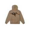 Vans Hooded Zipper Casual Comfortable Sweatshirt Unisex Sweatshirt Walnut VN000M081NU