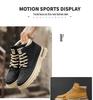 Men's Autumn High-Top Leather Martin Boots: Trendy, Thick-Soled Korean Style Casual Shoes