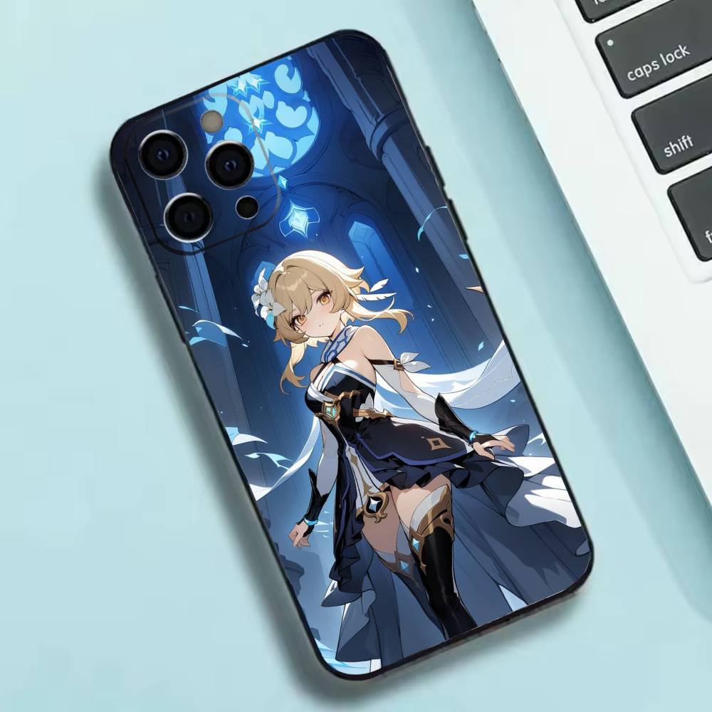 G-Genshin Lumine Impact Phone Case Silicone Soft For IPhone 17 16 15 14 13 12 11 X XR Plus Pro Max Plus