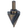 Spiral Step Drill Bit 10 Size Dark Yellow High Speed Steel Grooved Stepped Drills Bits