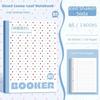1 pcs/set Polka Dot B1 Loose Leaf Notebook Horizontal Line Inner Page Thin Soft Cover Lined Journal 61 Sheets Lightweight